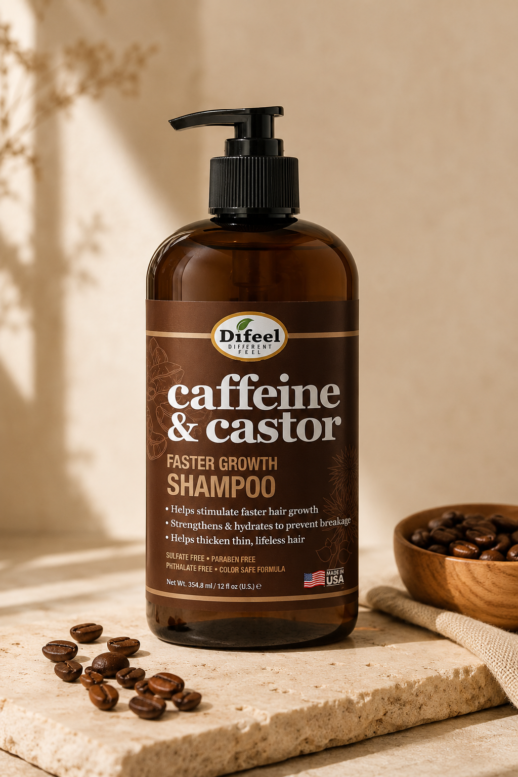 Caffeine & Castor Growth Shampoo