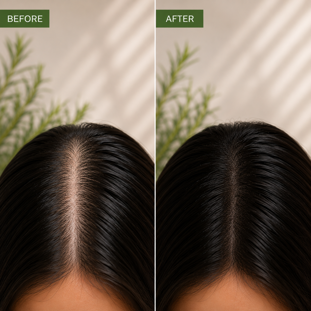 Rosemary & Peptide Serum for Thicker, Fuller Hair