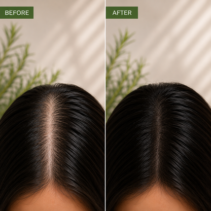 Rosemary & Peptide Serum for Thicker, Fuller Hair
